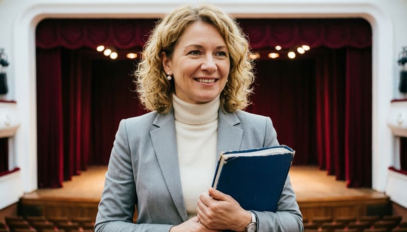 культорганизатор дк женщина с планшетом, обязанности культорганизатора, профессия культорганизатор